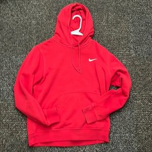 Men’s medium red Nike hoodie. Message me